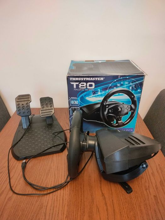 Kierownica Thrustmaster T80 Racing Wheel PS3 PS4 + gra WRC 5