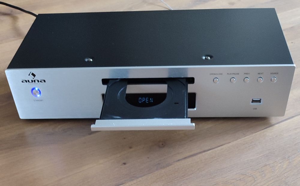 AUNA amplituner i odtwarzacz CD BT/DAB