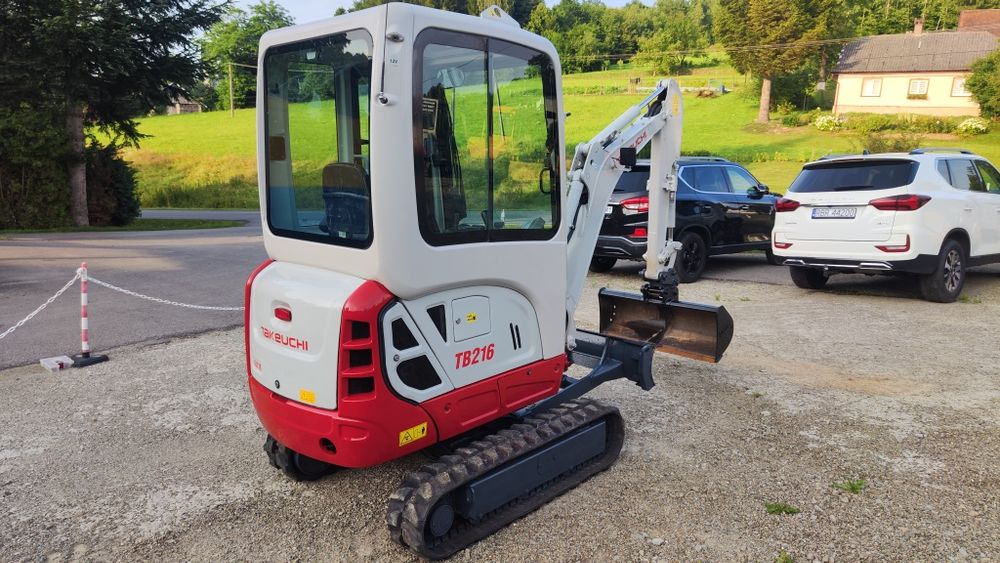 Minikoparka Takeuchi TB 216  2020R mini koparka BRUTTO