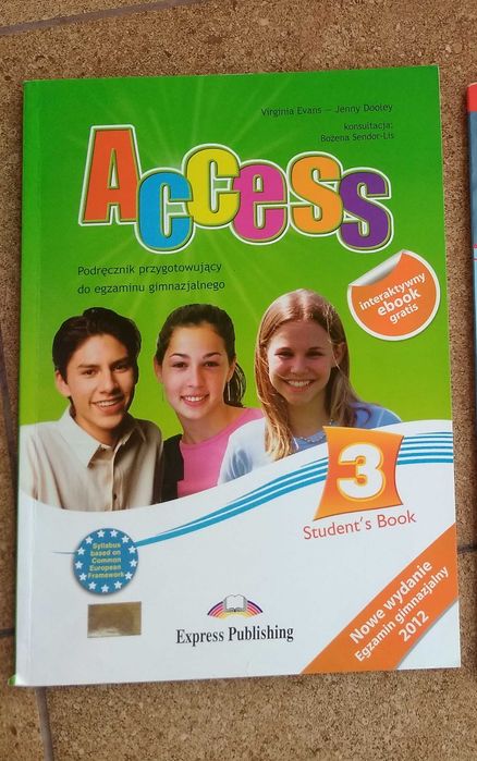 Access 3, język angielski z płytą CD nowe!
