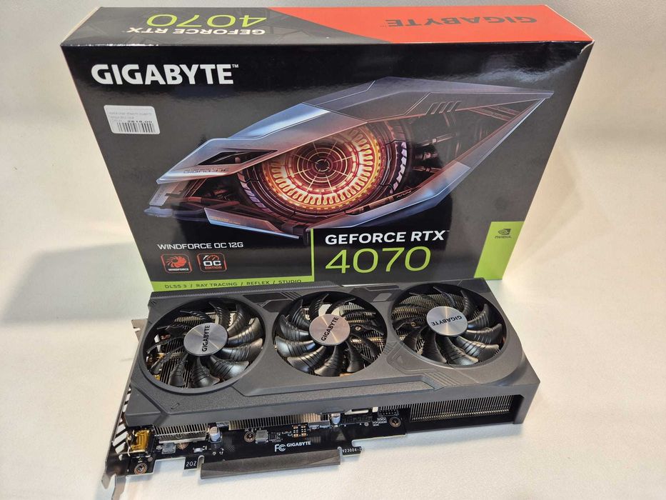 Karta Graficzna Gigabyte RTX 4070 12GB Gwar 2027