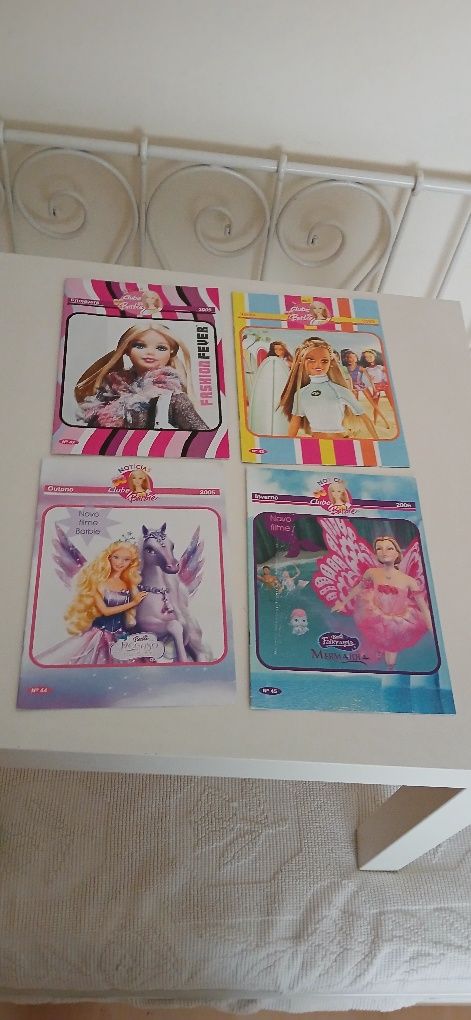 Revistas Barbie de 2005 e 2006
