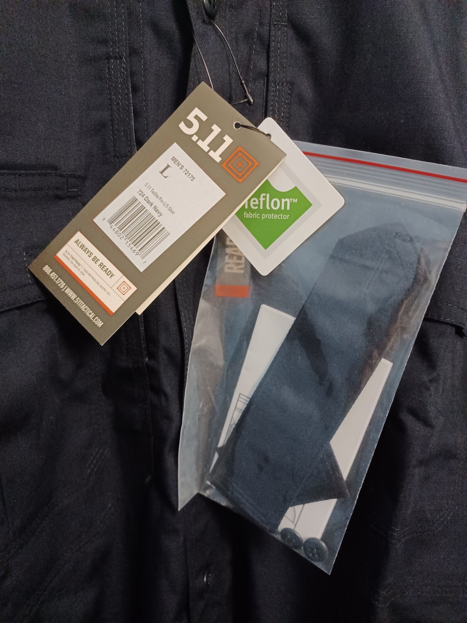 Koszula Taktyczna 5.11 Taclite Pro Shirt - Długi Rękaw - Dark Navy (72