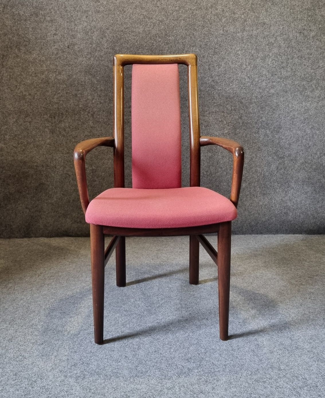 Duńskie Krzesło Proj. Johannsen Andersen lata 70 Vintage.