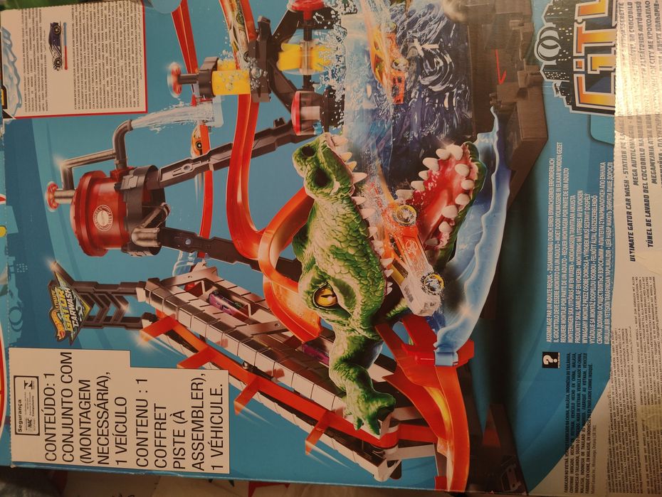 Hot Wheels lavagem de carros Gator