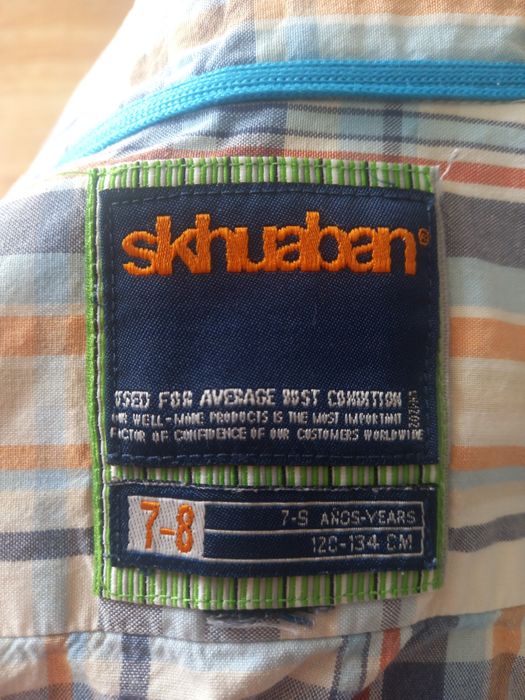 Camisa menino 7 anos skhuaban em bom estado estado