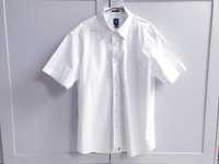 Biała koszula GAP slim z krótkim rękawem męska XL