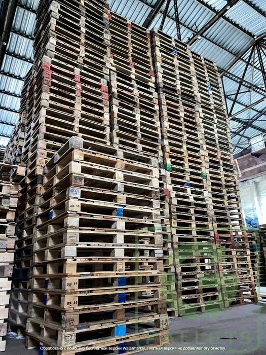 Дерев'яні піддони, палети 1200*1000мм (американка, майданчик)