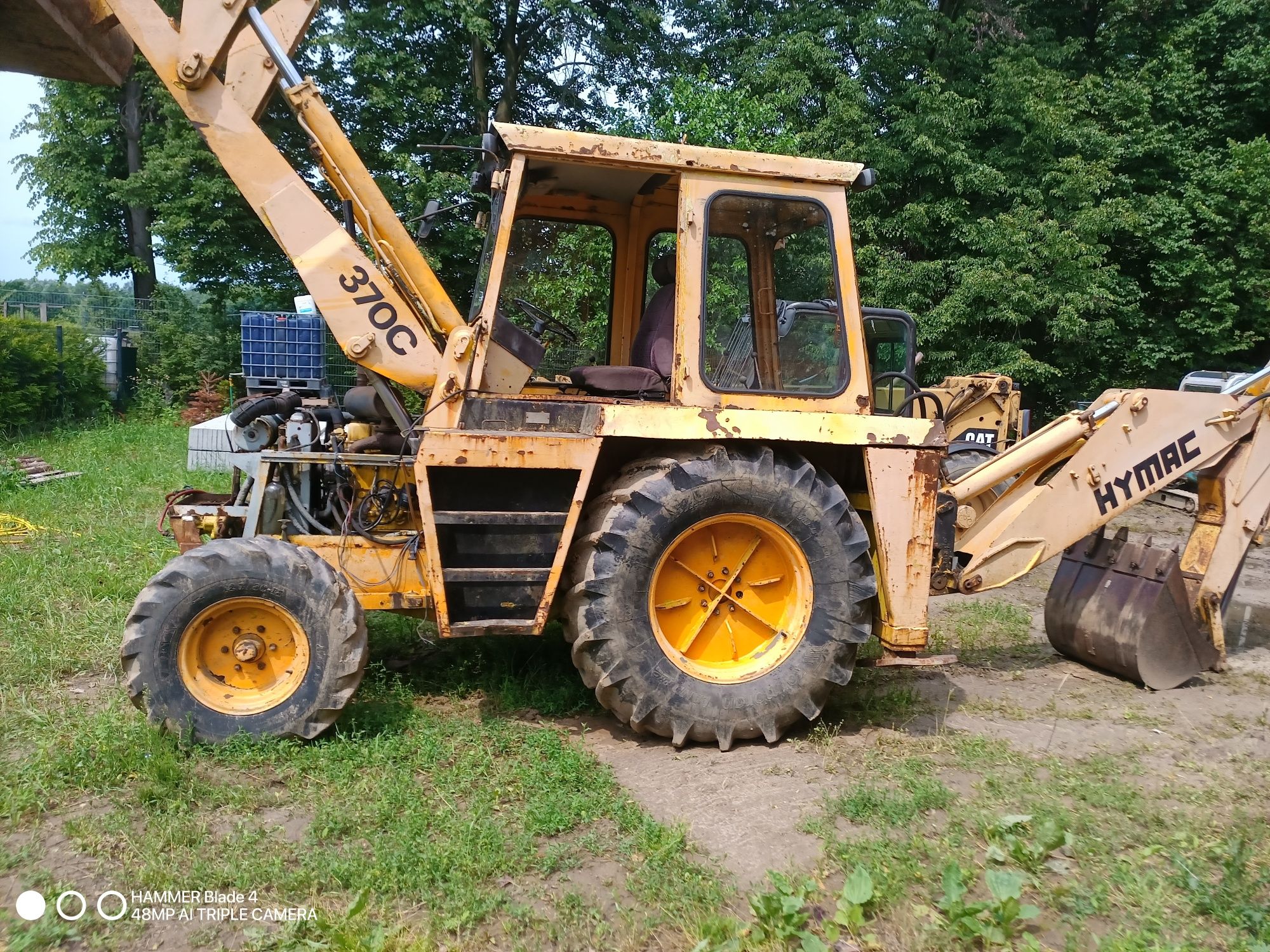 Koparko-ładowarka HYMAC 370C