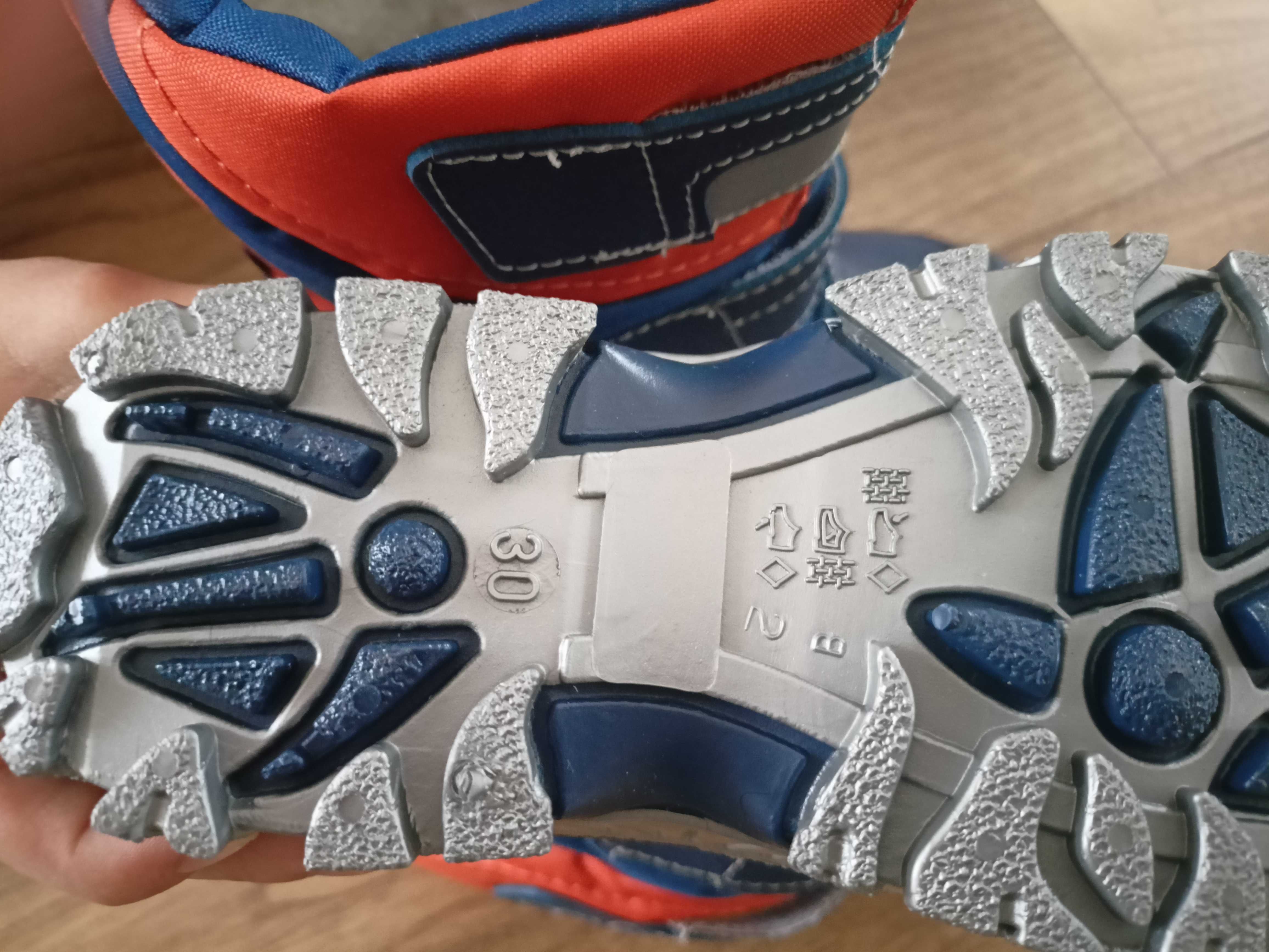 Buty zimowe dla chlopca