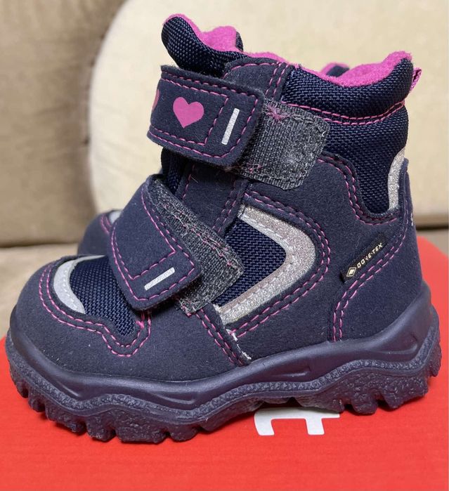 Детские зимние ботинки черевики суперфит SuperFit gore-tex 19 размер