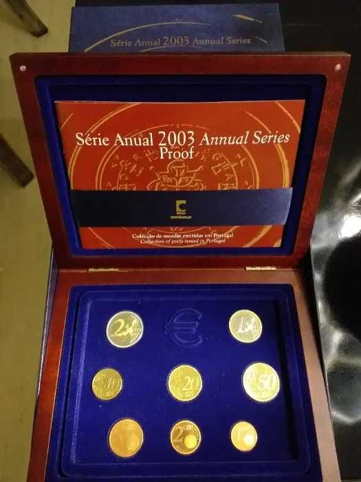 Colecção moedas euro 2003 PROOF