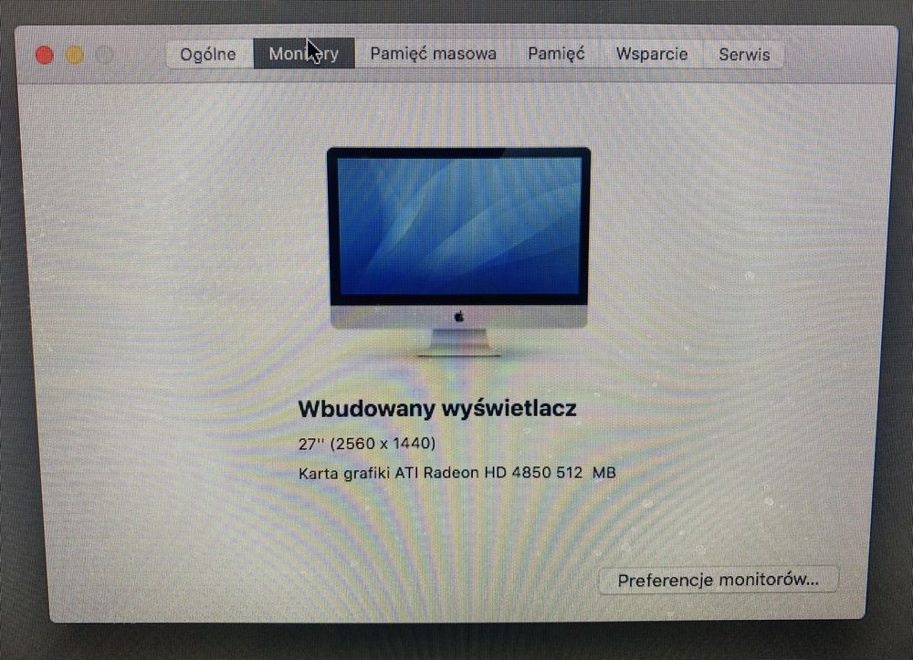 Komputer Apple iMac PHOTOSHOP ! CS4 27’ late 2009 1tb i7 stan idealny