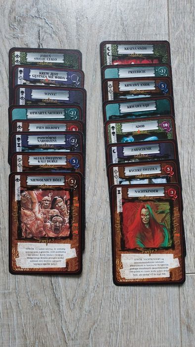 Kart do gry karcianej "Kult"