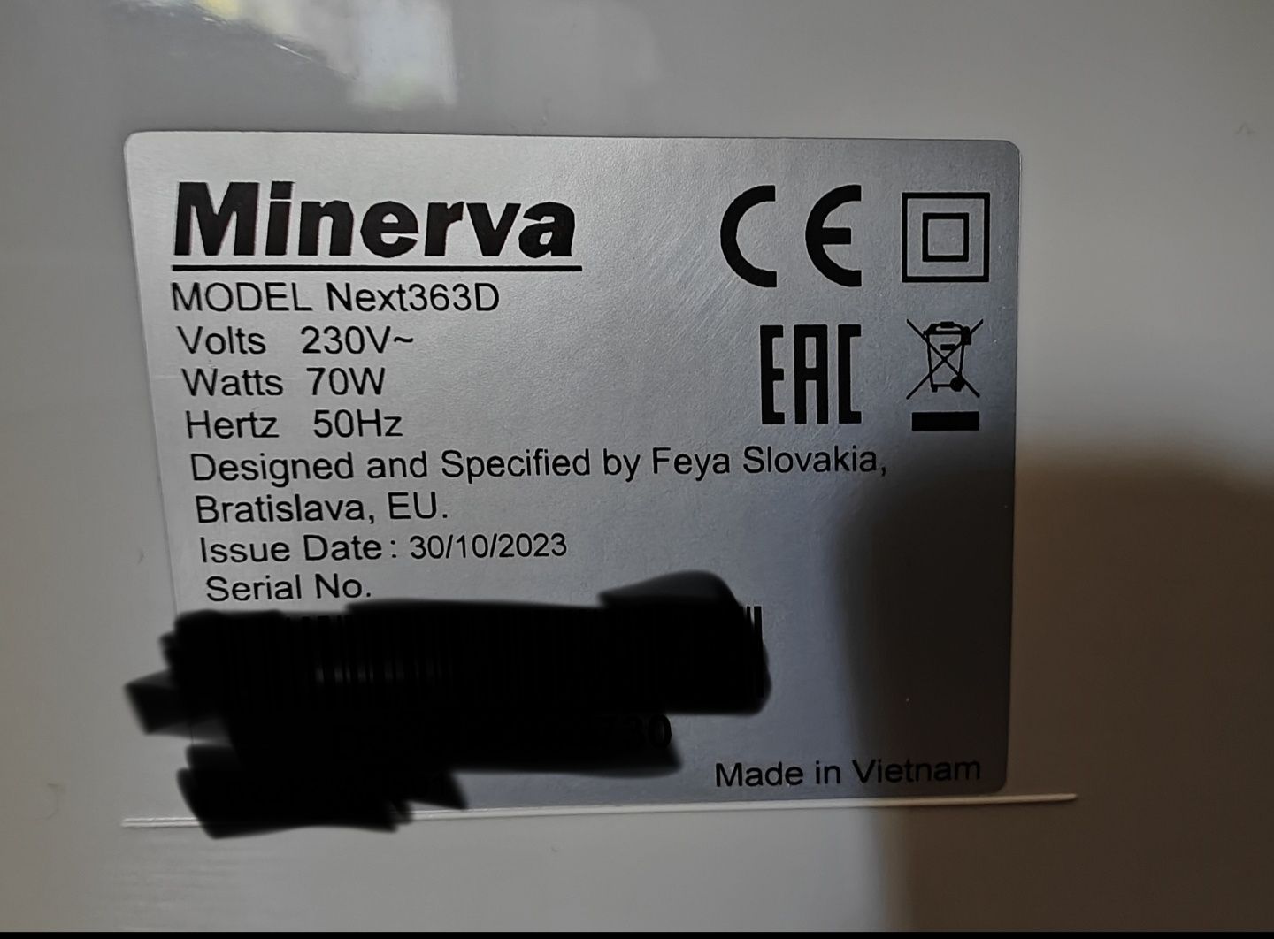 Maszyna do szycia NEXT 363D II MINERVA na gwarancji