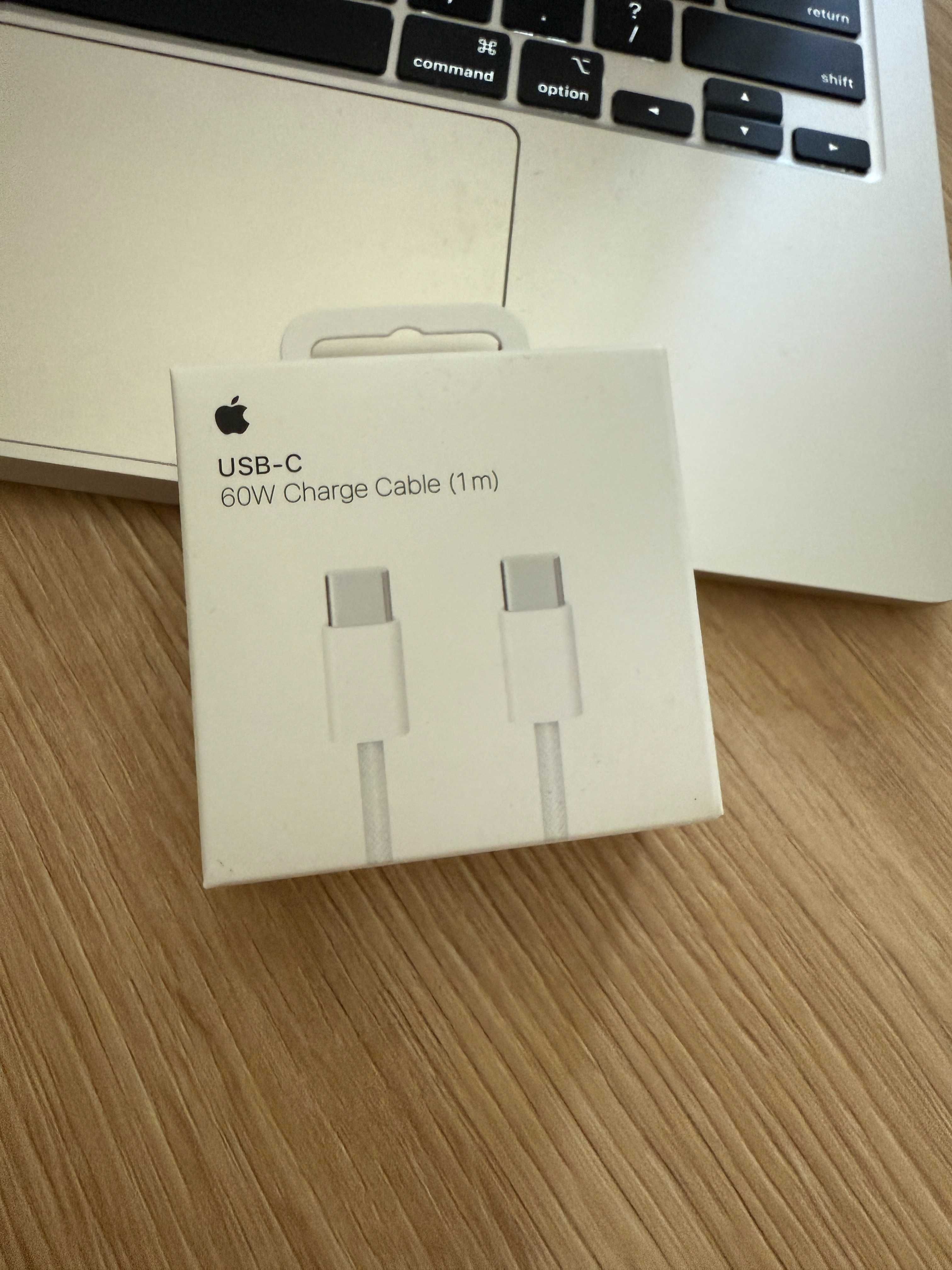 Oryginalny nowy kabel przewód Apple iPhone USB-C to USB-C 1m 60W