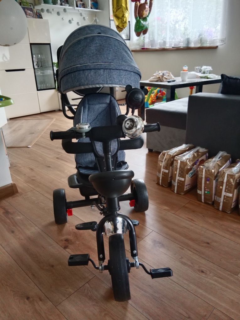 Rowerek, wózek dziecięcy