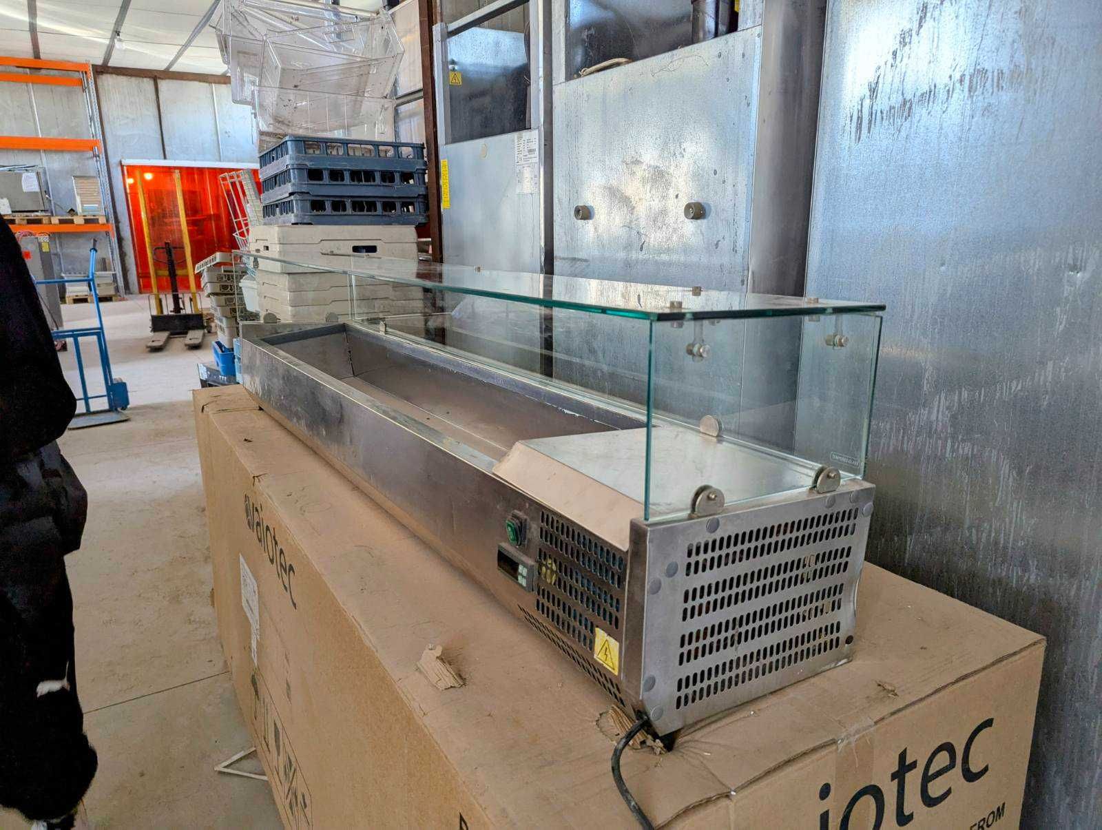 Холодильная витрина для топинга Gastro Hero THV1800/330, б/у