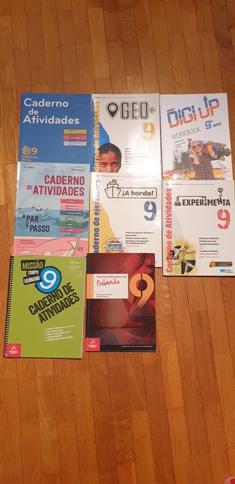 Cadernos de atividades 9° Ano