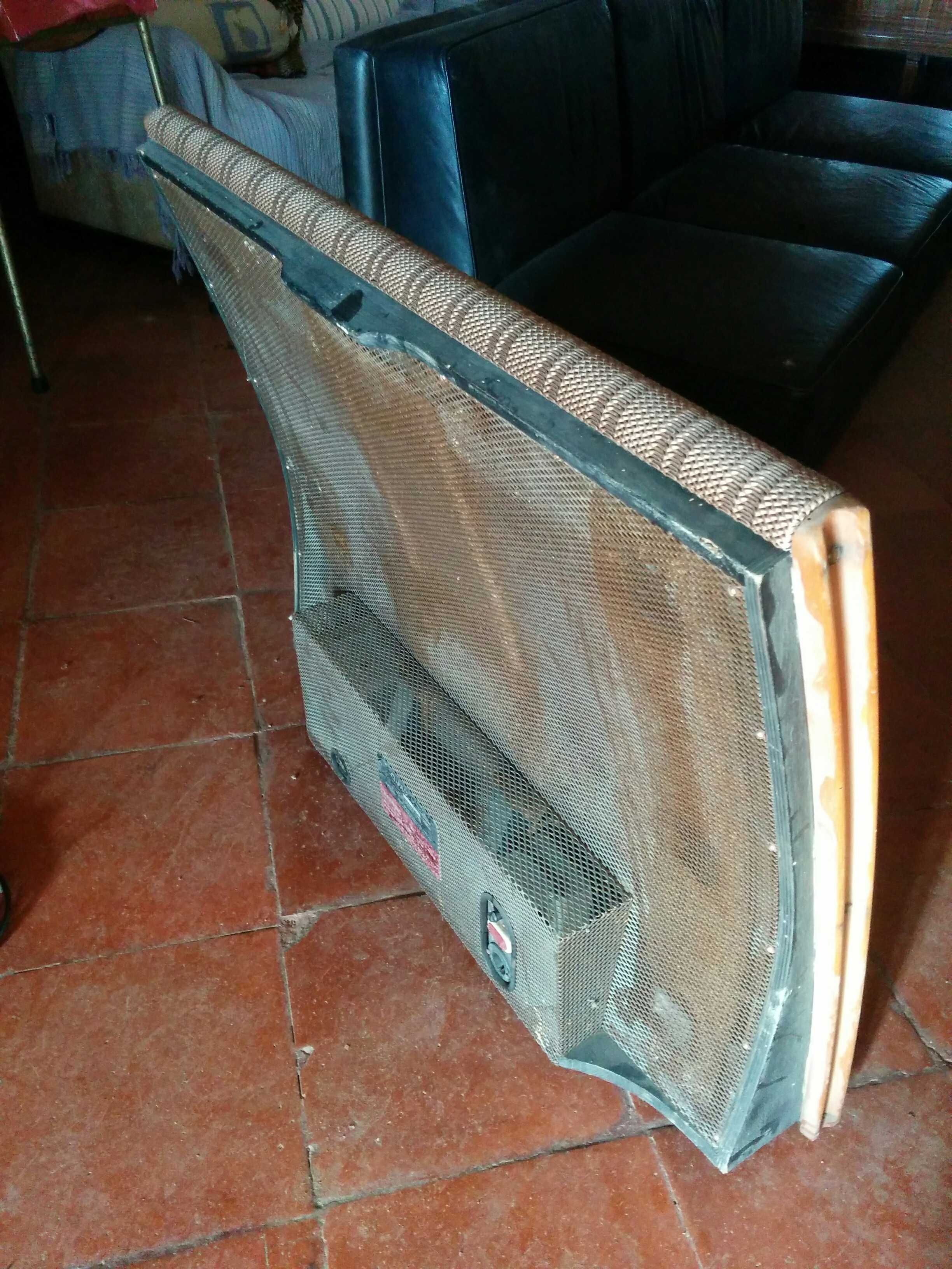 Hifi coluna. Altifalante electrostático Quad ESL57 Vintage