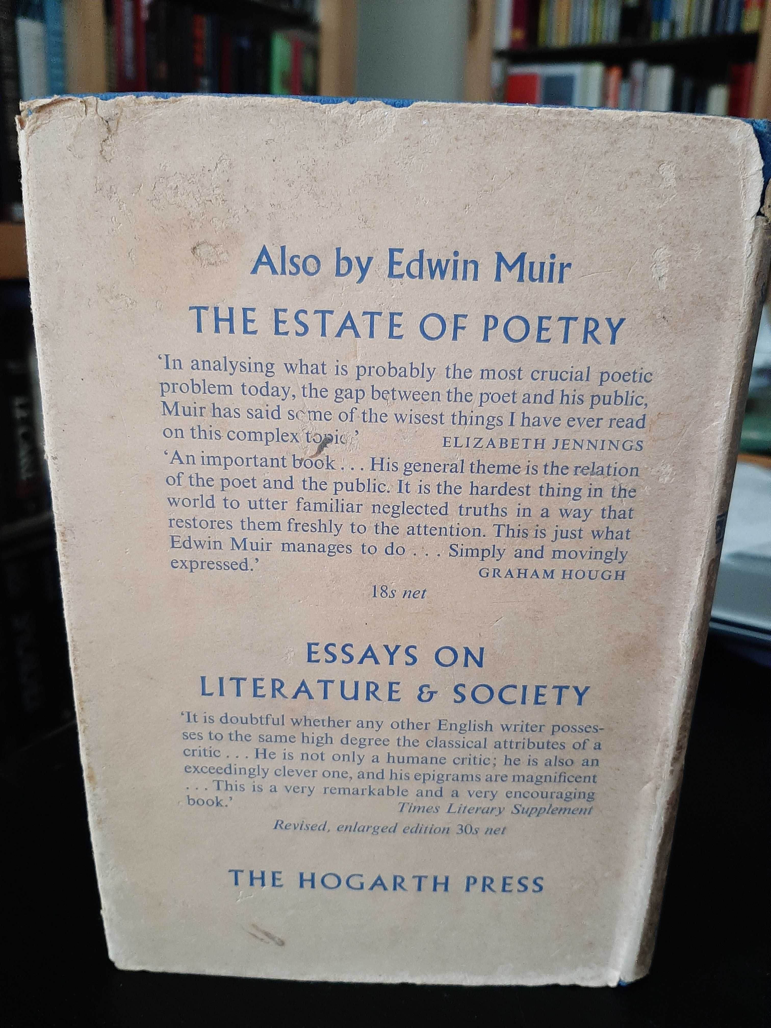 Edwin Muir - The Structure of the Novel - The Hogarth Press