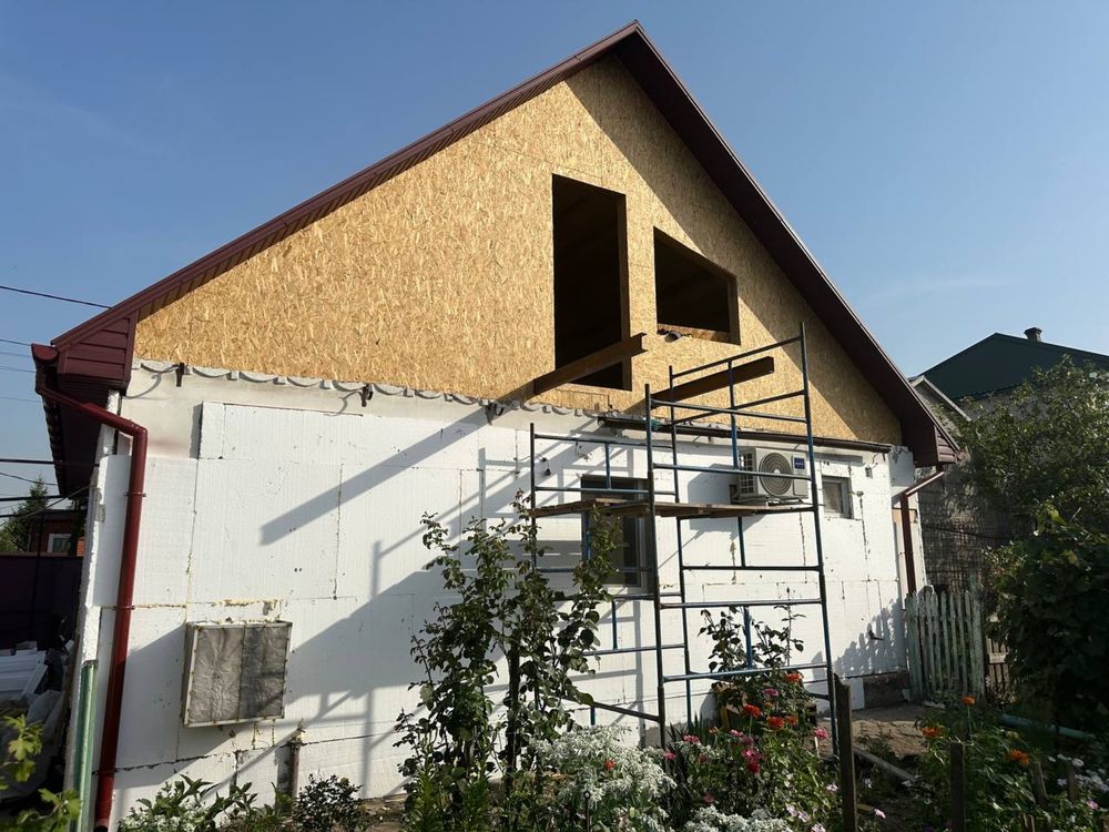Кровля крыш.Кровельные работы.Ремонт кровли.МАНСАРДА!УТЕПЛЕНИЕ ФАСАДОВ