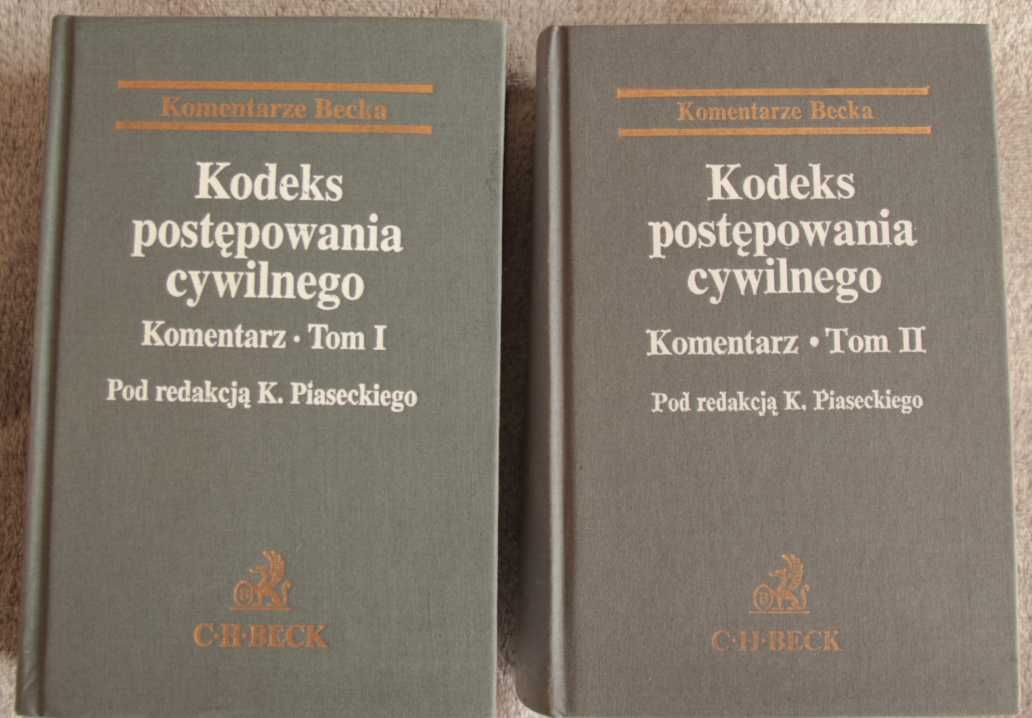 Komentarz do KPC - wydawnictwo C.H.Beck (1996,1997)