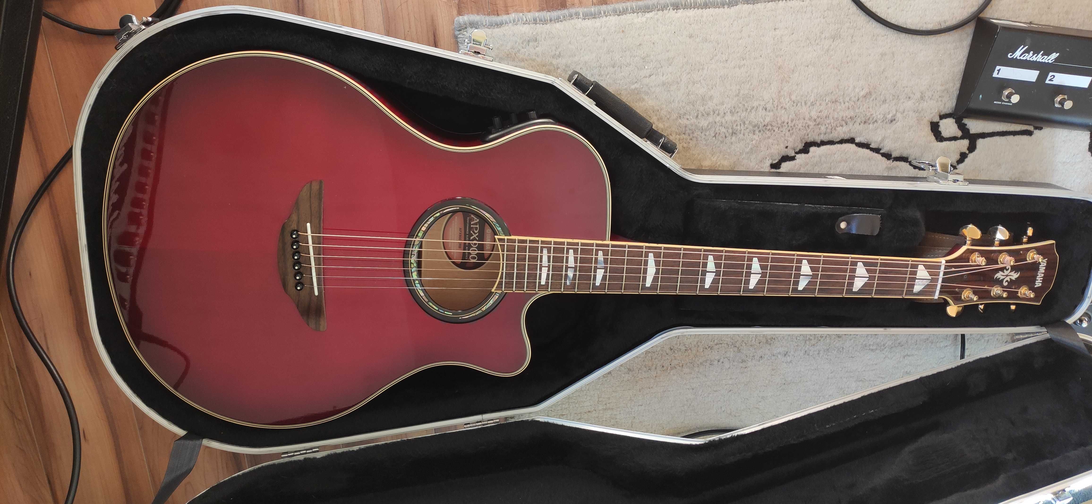 Gitara elektroakustyczna YAMAHA APX-900 CRB + GATOR (twardy futerał)