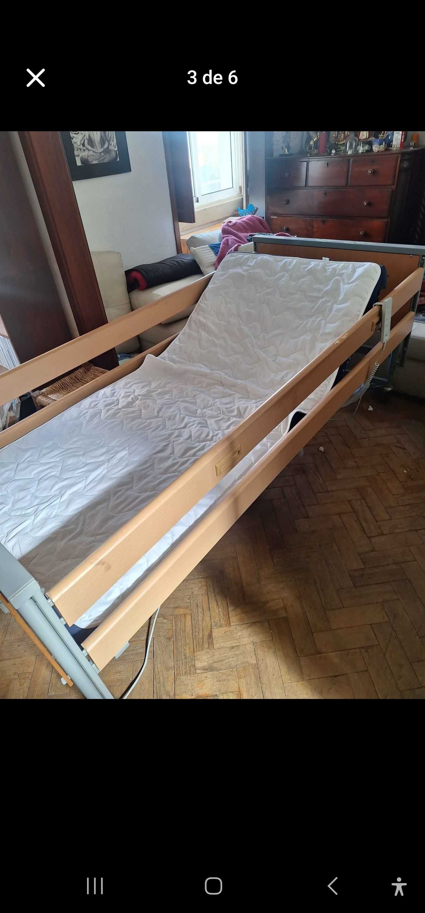 Cama articulada eléctrica
