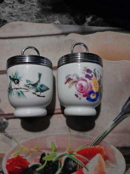 Вінтажний порцеляновий кодлер(пашотниця) Англія Royal Worcester