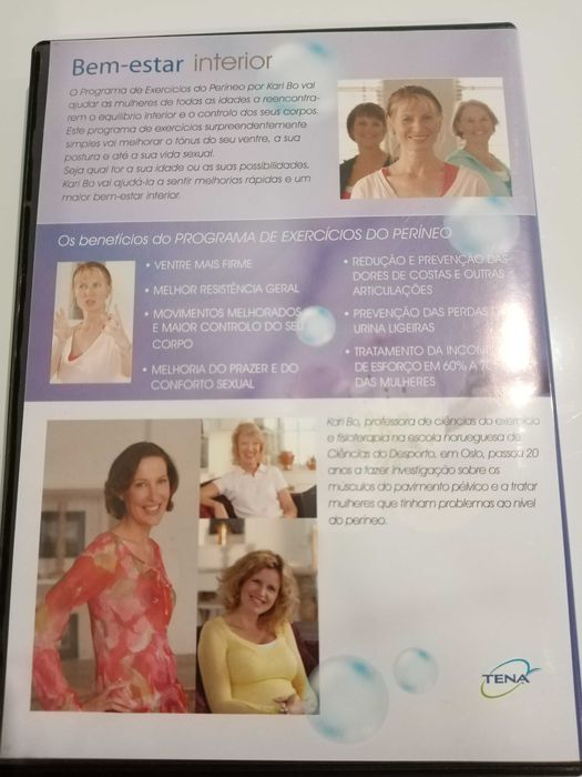 DVD Programa Exercícios Períneo (gravidez, parto e pós-parto) - NOVO!