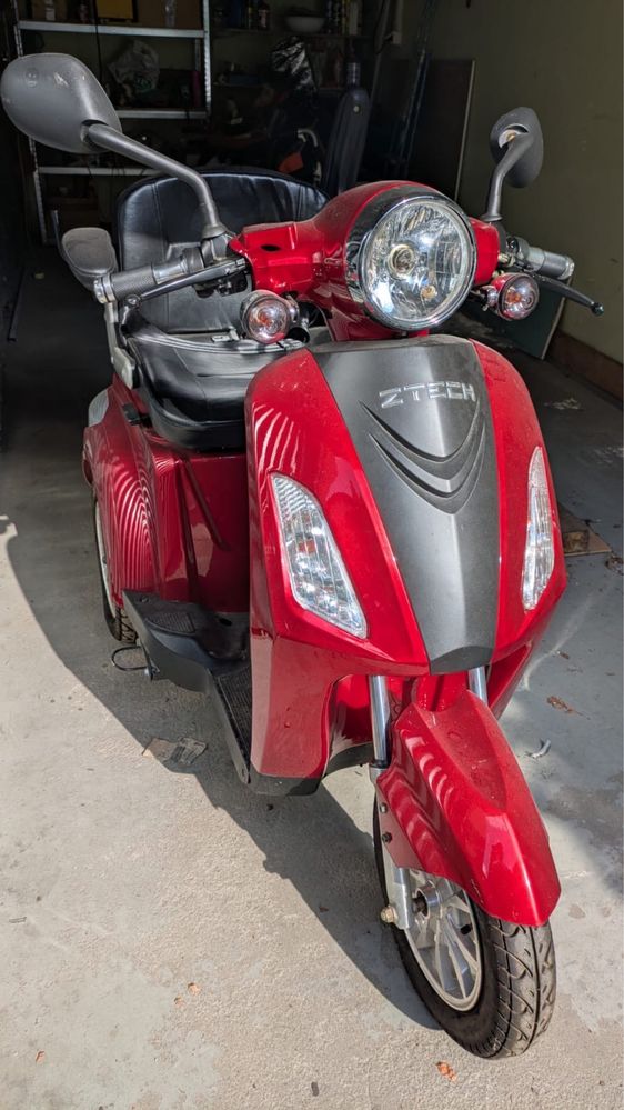 Skuter elektr. | pojazd inwalidzki ZT 15| jazda bez uprawnień