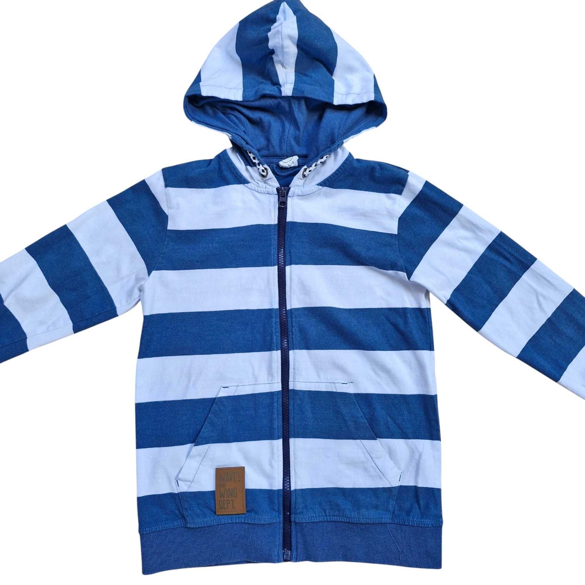 bluza morska żeglarska smyk na 9 latka + kosmetyk GRATIS