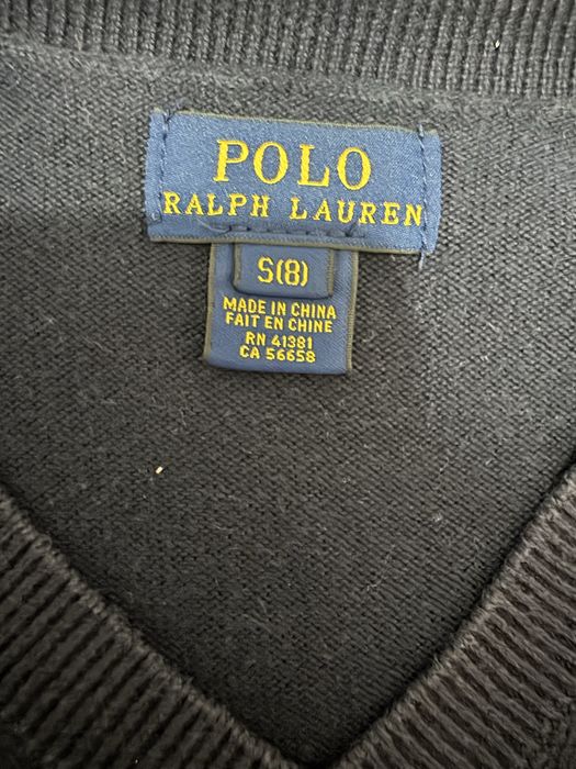 Blusa marca Ralph Lauren tamanho 8 anos