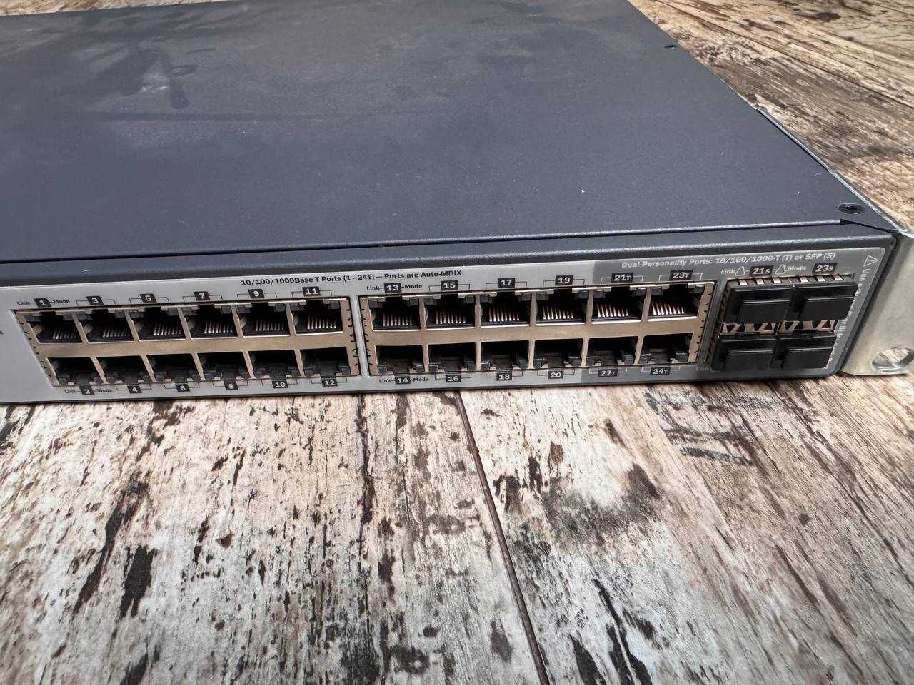 Switch PROCURVE 2910al-24 24x1GB 4xSFP J9145A rack 19" 1U 24 porty