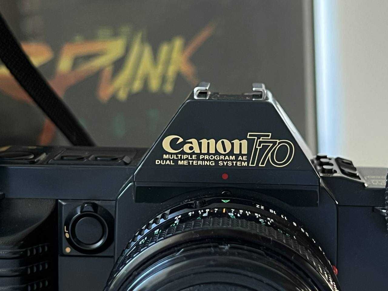 Aparat Canon T70 z obiektywem 50mm - Japonia