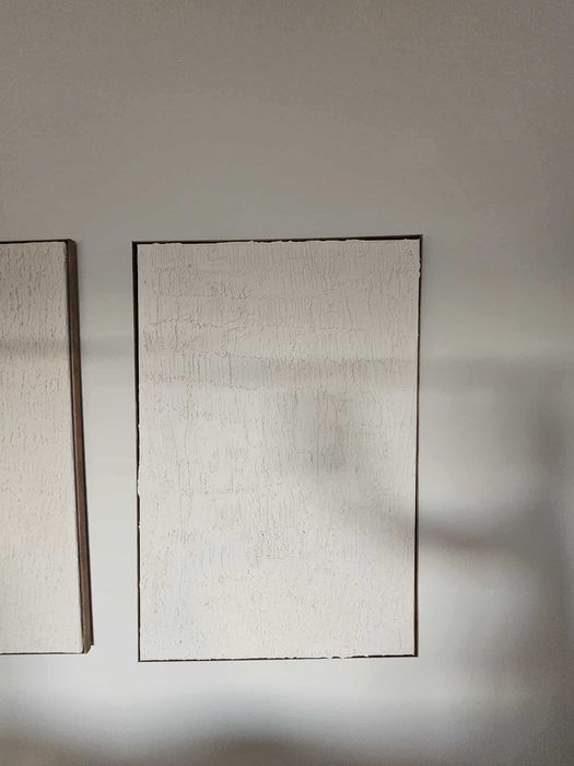 Quadro com textura em gesso 60x90cm-Textured plaster painting 60x90cm