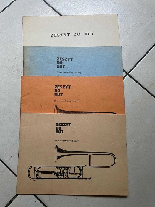 Zestaw zeszytów do nut PRL