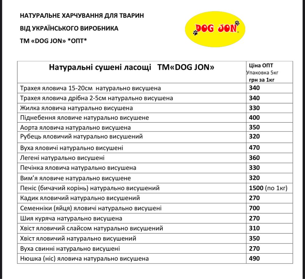 Вуха сушені свинні смаколики ласощі для собак