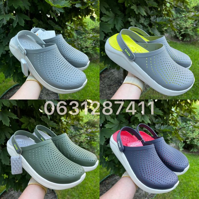 Crocs literide clog крокси чоловічі р. 36-46 мужские кроксы сабо