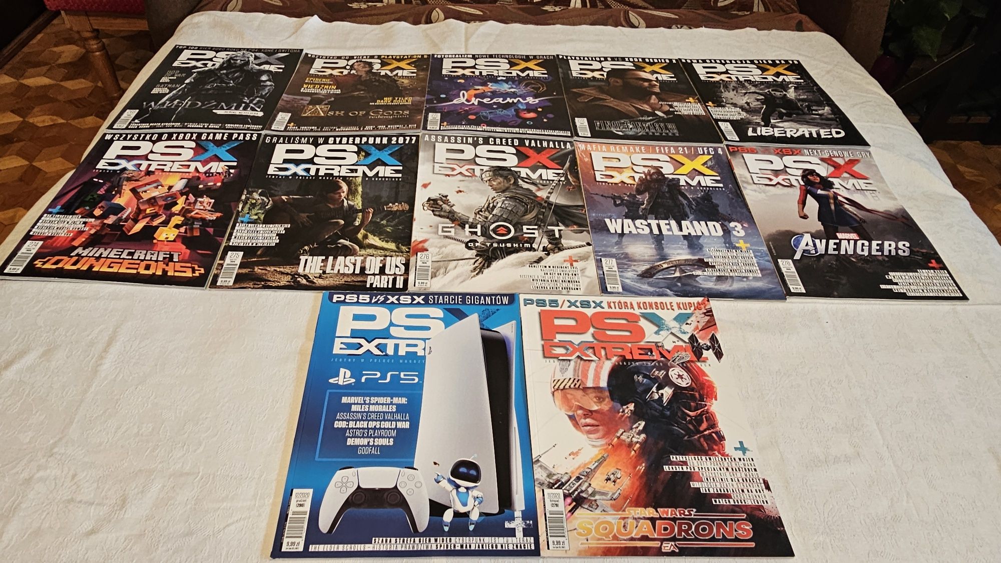 Pełen rocznki gazety Psx Extreme nr. 269 do 280 / 2020 rok . Polecam.