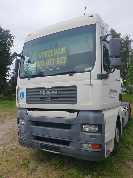MAN TGA 18-480  MAN TGA 18-480 manual,bardzo niski przebieg 733 181km. 2008 r