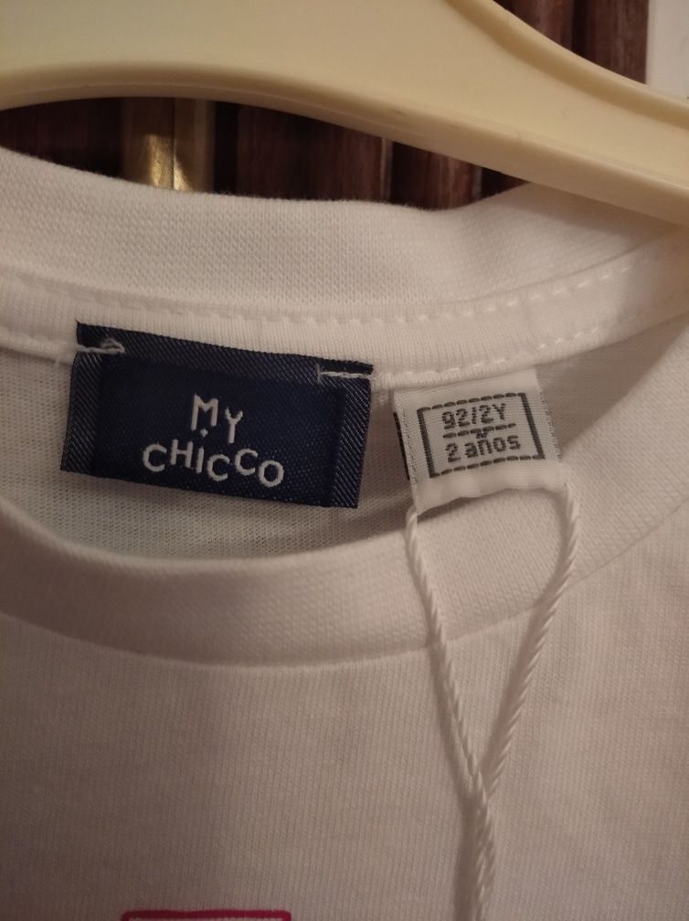 Camisola nova da Chicco tamanho 2 anos