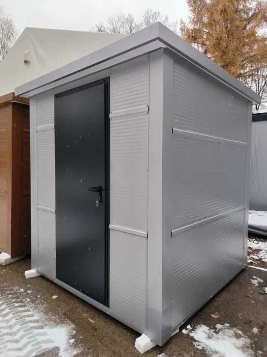 Stróżówka Kontener Budka ochrony Pawilon 2,10 x 2,10 - II gatunek