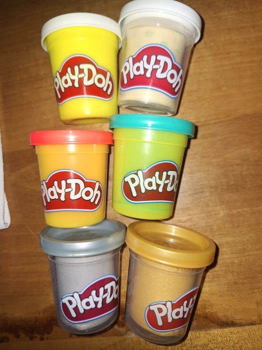 Ciastolina Play-Doh 6szt różne kolory NOWA