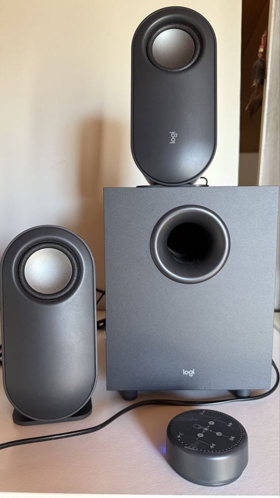 Colunas logitech
