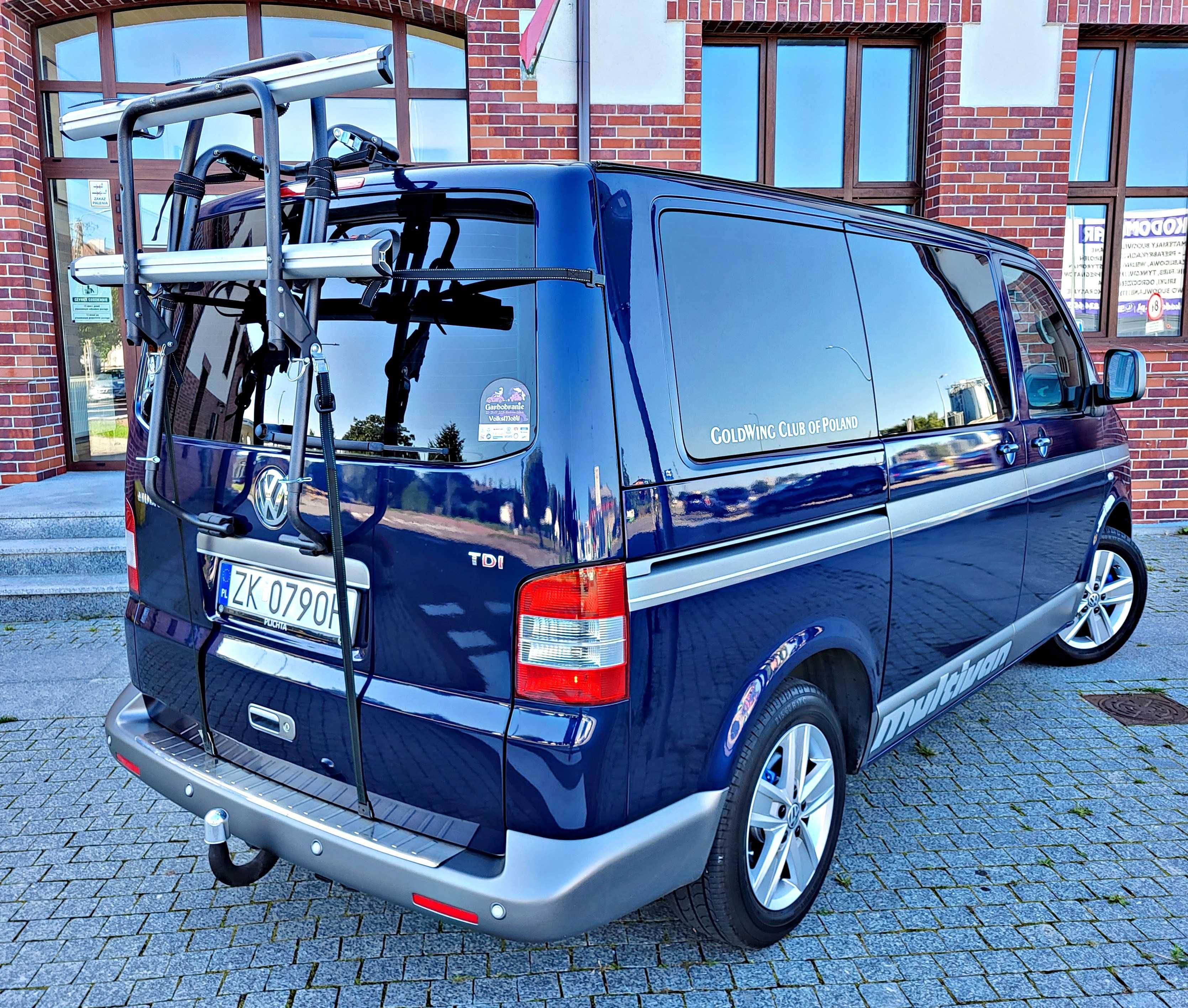 Śliczny Volkswagen Multiwan Life Alu 17 NAVI Klimatronik 7 OSOBOWY