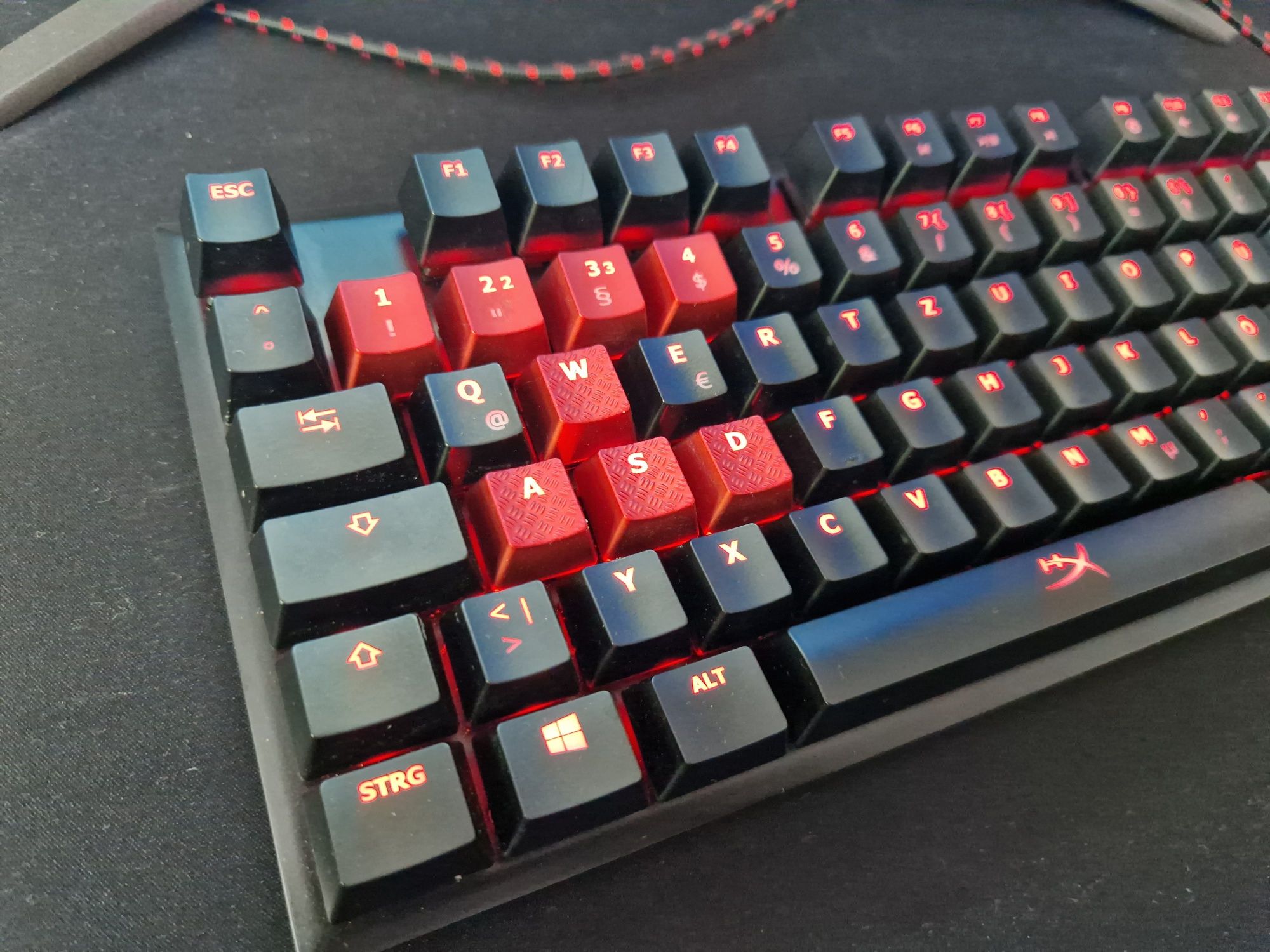 Klawiatura mechaniczna HyperX Alloy FPS DE Cherry Red