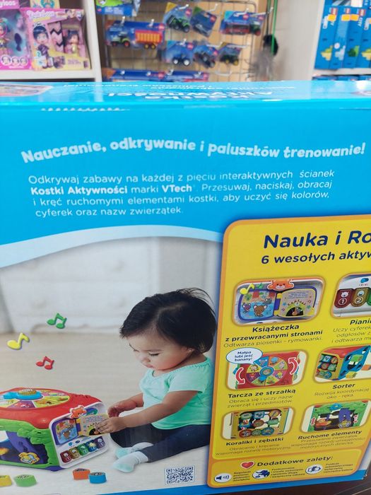 Vtech  Kostka Aktywności, nowa, 60677
