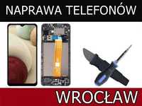 Wyświetlacz LCD ekran szybka SAMSUNG A12 SM-A125 serwis telefonów